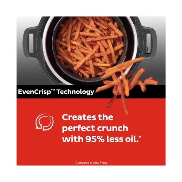Instant Pot - 8 Quart Duo Crisp 11-in-1 Electric Pressure Cooker with Air Fryer - Picture 6 of 7
